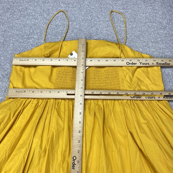 Maeve Anthropology Babydoll Top In Mango Size X-Large MSRP $98 - Picture 6 of 16